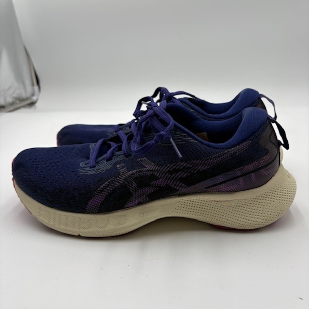 ASICS GEL-Nimbus Lite 3 Running Shoes Womens 9.5 Blue Purple Mesh 1012B198